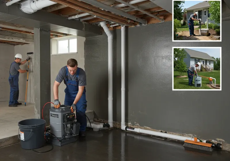 Basement Waterproofing and Flood Prevention process in Broad Ripple, IN